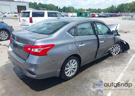 2018 Nissan Sentra Sv from USA, damaged, VIN 3N1AB7AP0JL618591